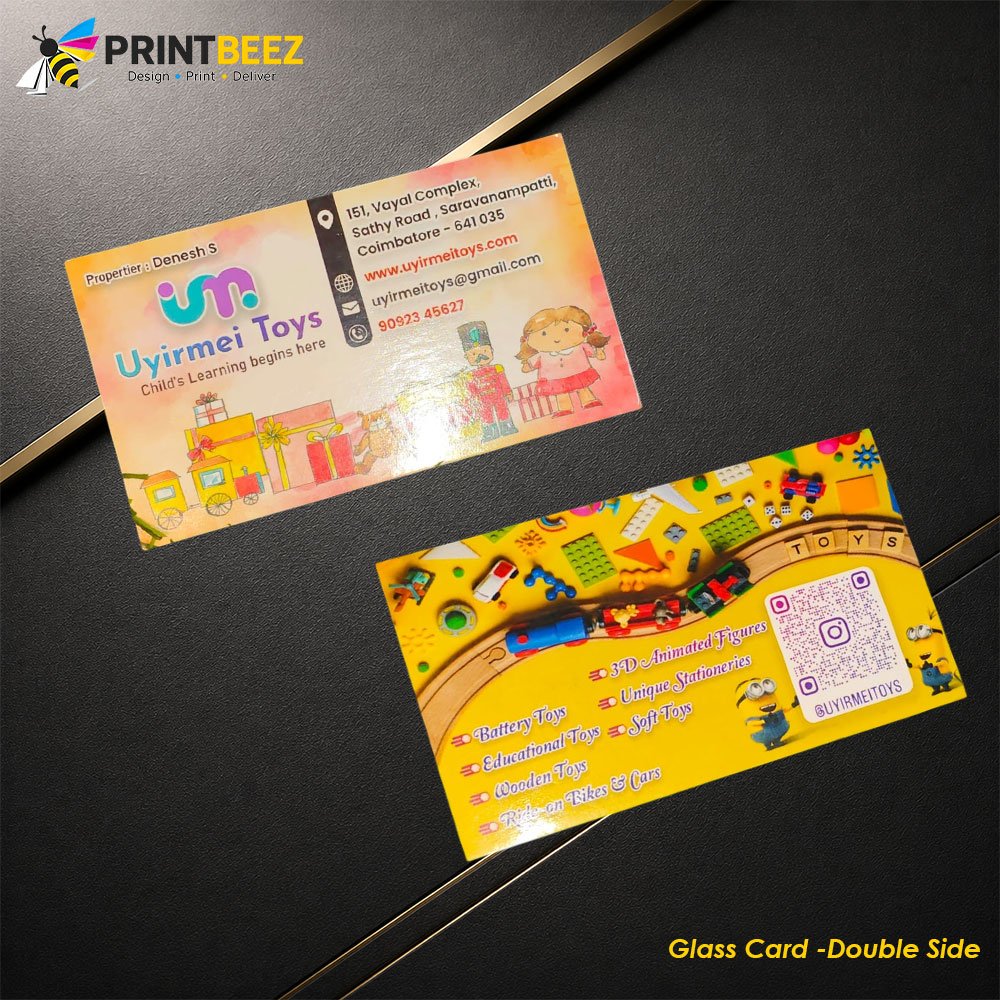 Glass Card Printing in Tamilnadu