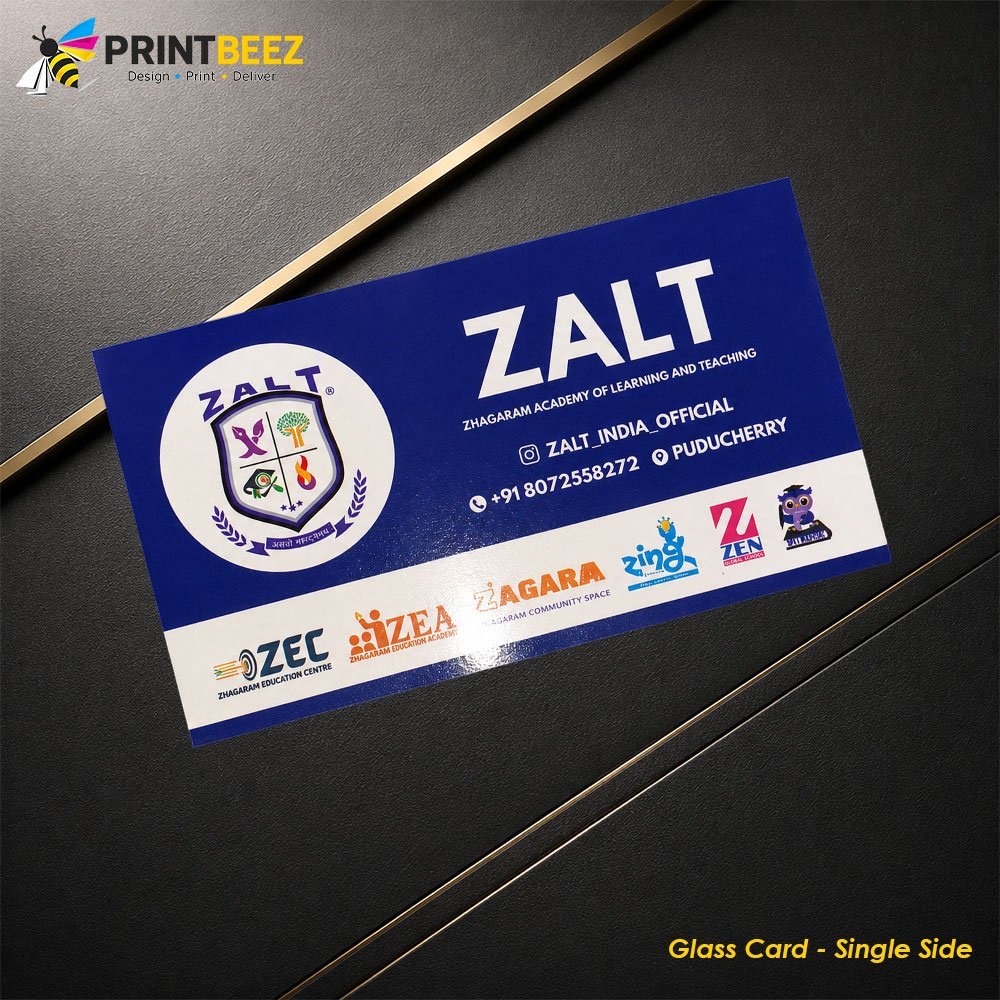 Glass Card Printing in Tamilnadu
