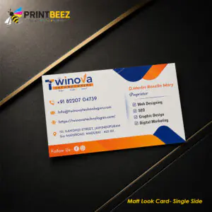 Matt Look Card Printing in Tamil Nadu