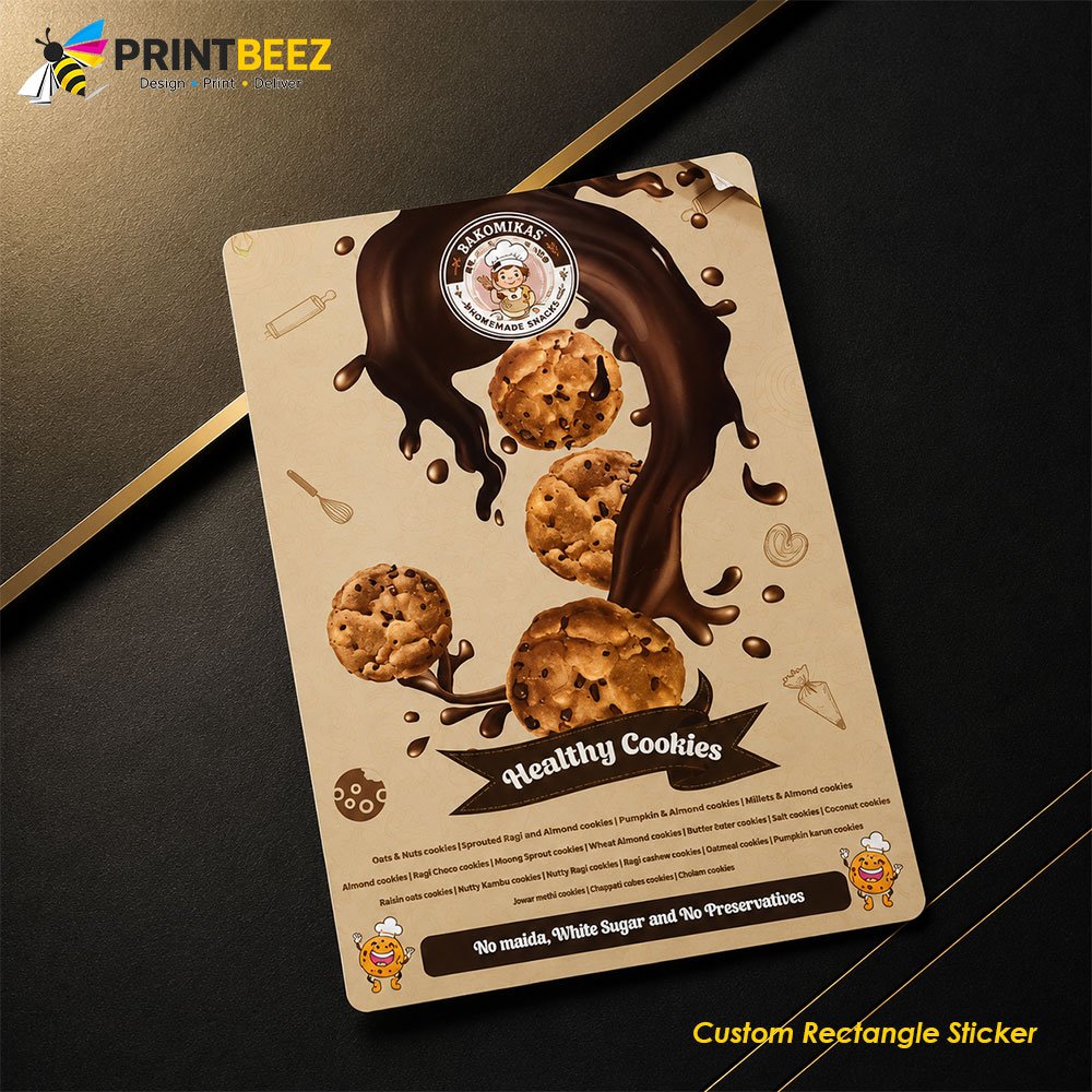 Custom Shape Stickers Printing in Tamil Nadu