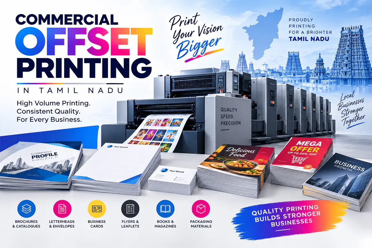 Commercial Offset Printing in Tamil Nadu